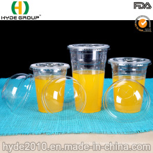 Wholesale Pet/PP Disposable Plastic Cup with Lid
